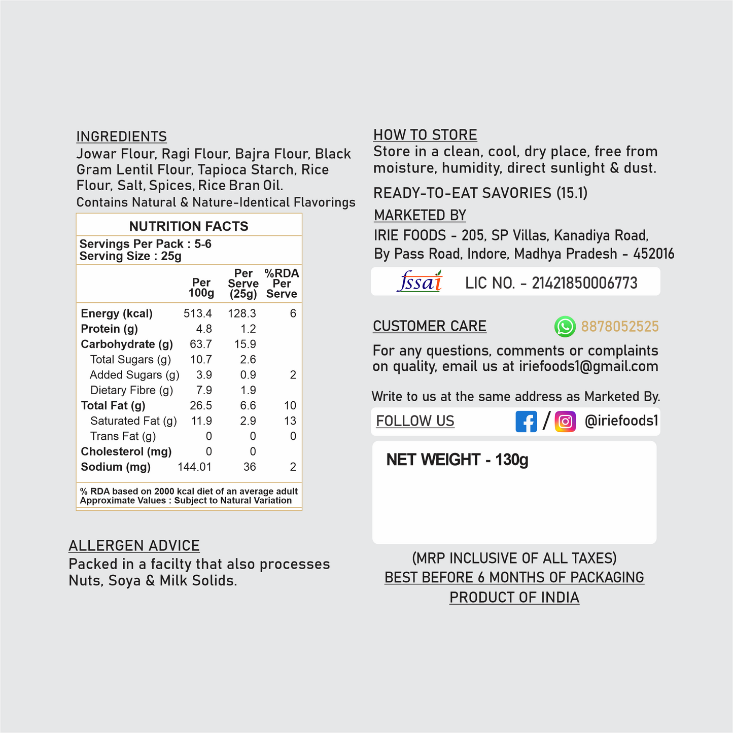 Millet Chips | Pudina