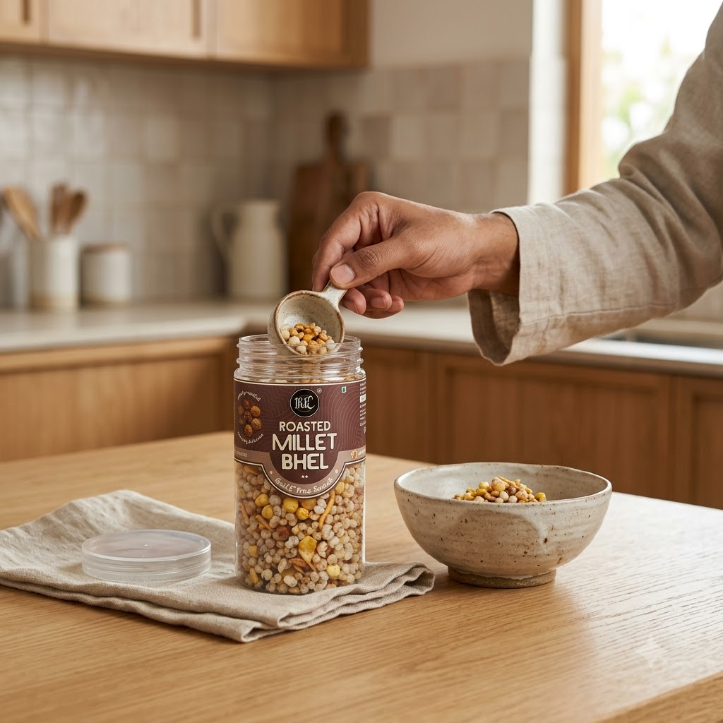 Roasted Millet Bhel | 125g | 21g Protein