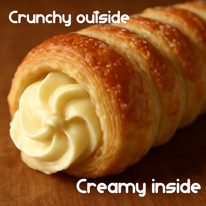 Cream Shells | Vanilla Cream-filled Miniature Cream Rolls