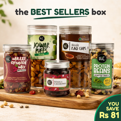 The Bestsellers Box - Great for newbies! - 5 Healthy Snacks Combo