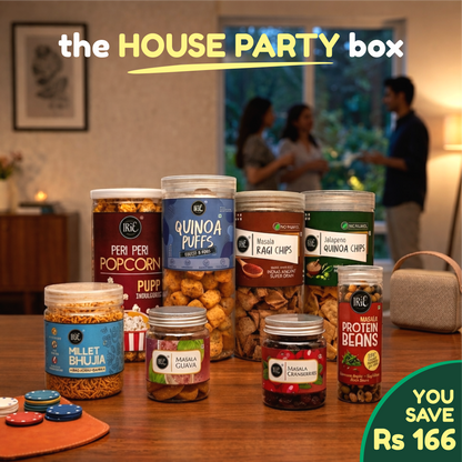 The Houseparty Snack Box - One stop solution for your party Snacks! - 11 Snacks Combo