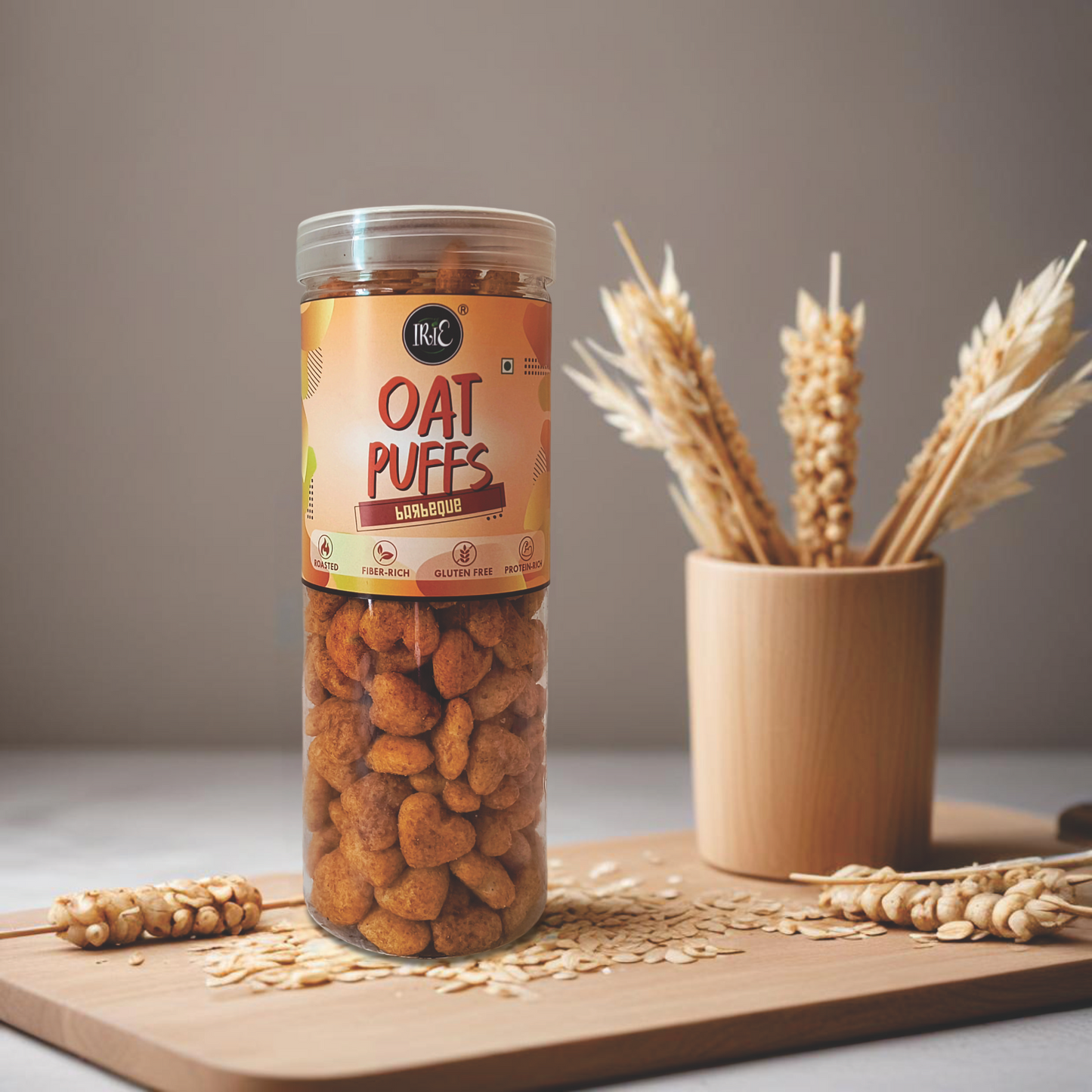 Barbeque Oat Puffs